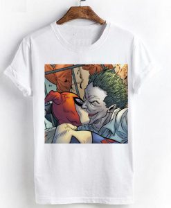 Harley Quinn Kissing Joker T-Shirt
