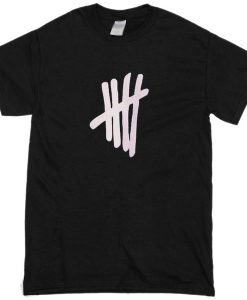 5 second of summer logo T-shirt