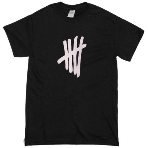 5 second of summer logo T-shirt