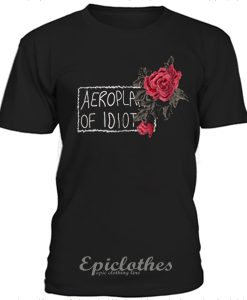 Aeroplane of idiot t-shirt