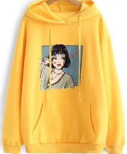 Anime Girl Hoodie