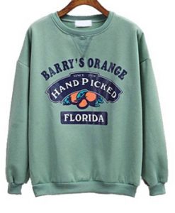 Barry's Orange Florida Sweatshirt