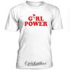 Girl Power rose t-shirt