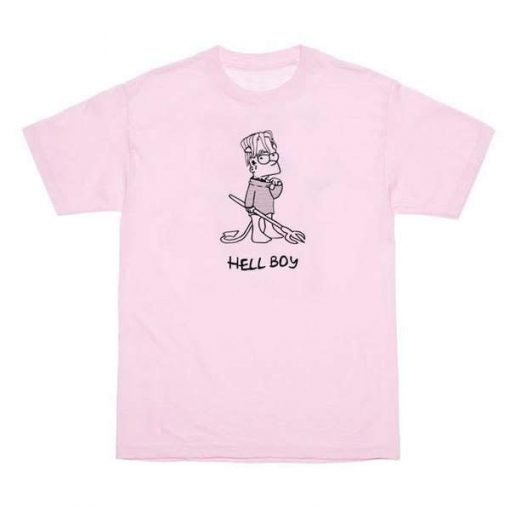 Hellboy Bart Simpson Shirt