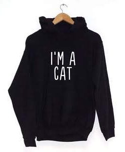 I'm a cat hoodie