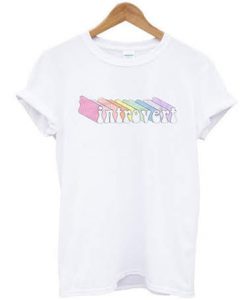 Introvert rainbow t-shirt