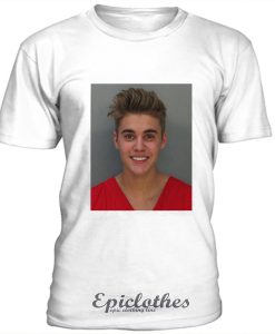 Justin Bieber pic T-shirt