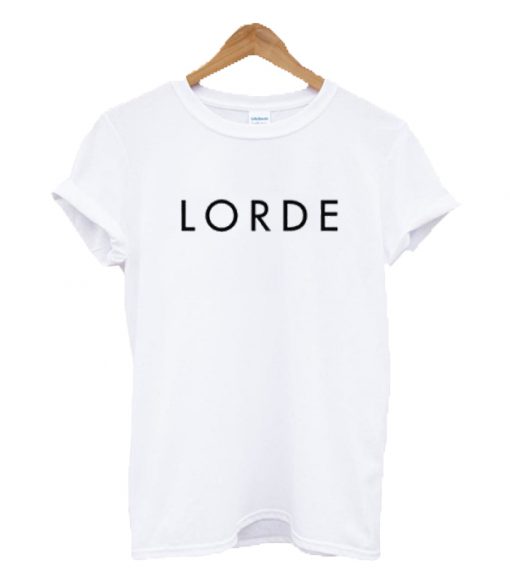 Lorde T-shirt