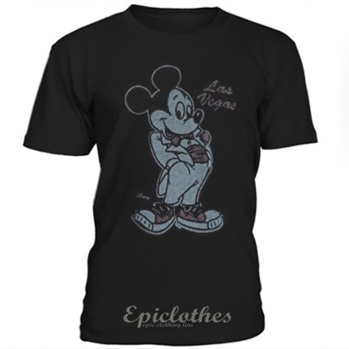 Mickey mouse las vegas t-shirt