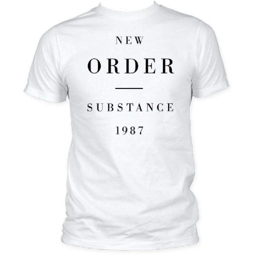 New Order Substance 1987 T shirt
