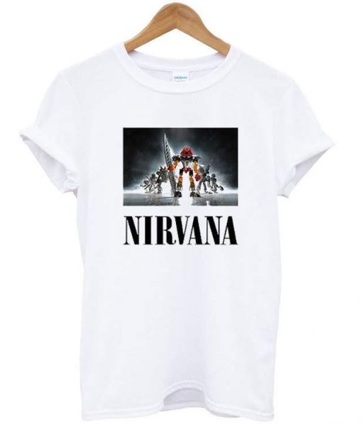 Nirvana X Bionicles t-shirt