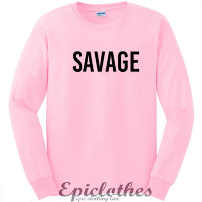 pink savage shirt