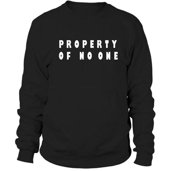 property of no one shirt