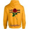 Rose loves me not Hoodie