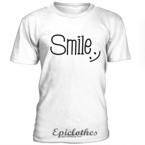 Smile unisex t-shirt