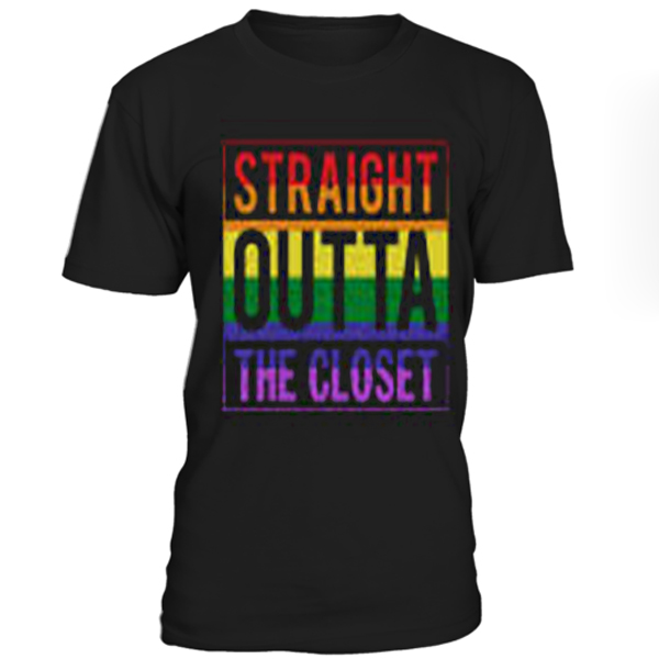 Straight Outta The Closet T-shirt - Epiclothes