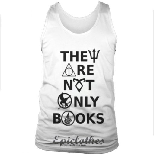 They are not only books Tank top