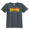 Thrasher Flame logo t-shirt 3