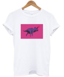 Triceratops Dino Graphic T Shirt