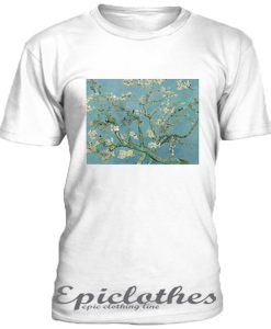 Vincent Van Gogh Blossoming Almond Tree T-Shirt