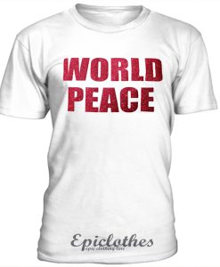 World Peace t-shirt