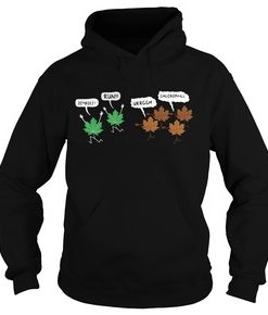 Zombies run chlorophyll hoodie