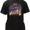 Kiss Destroyer Blue Logo t shirt