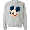 Mickey Mouse Head Sweatshirt