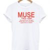 Muse 1965 - 1980 T shirt