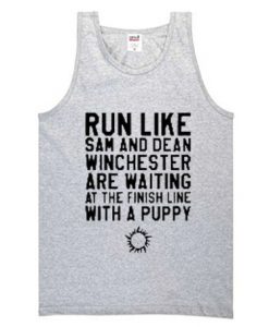 Run Like Sam an Dean Tanktop