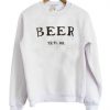 beer sweatshirt