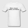 books not guns t shirt