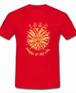 1969 Summer of the sun t shirt