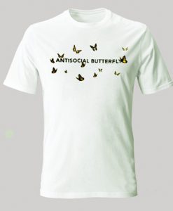 Anti Social Butterfly T Shirt