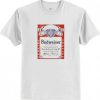 Budweiser Distressed Label T shirt