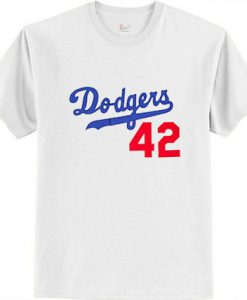 Dodgers 42 Logo T Shirt