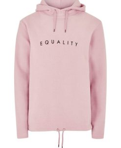 Equality pink hoodie
