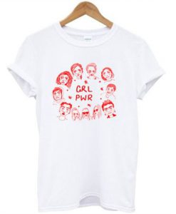 Girl Pwr Man And Woman Tee