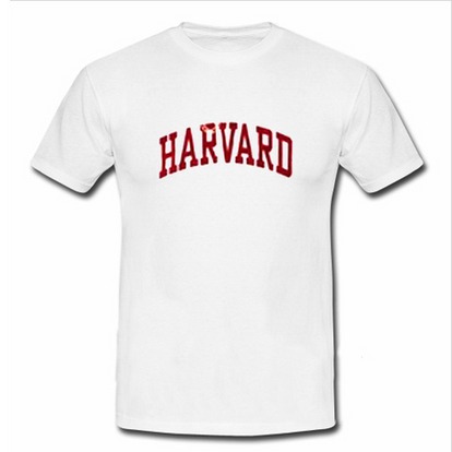 black harvard shirt