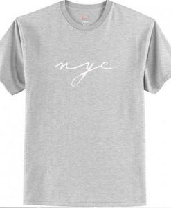 NYC grey t shirt