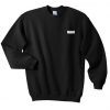 None Black Sweatshirt