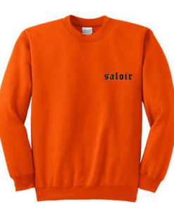 Saloir Orange Sweatshirt