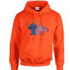 Stich Orange Hoodie