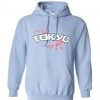 Tokyo Sakura Blue Hoodie