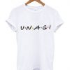 Unagi Logo T shirt white