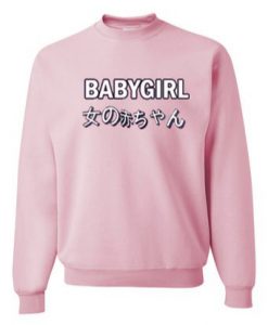 Baby Girl Pink Sweatshirt