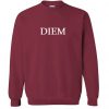 Diem Font Sweatshirt