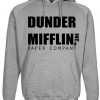 Dunder Mifflin Grey Hoodie
