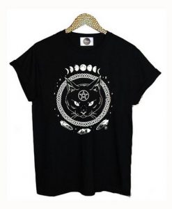 Gothic Moon Phase T Shirt