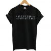 Influence Font T shirt